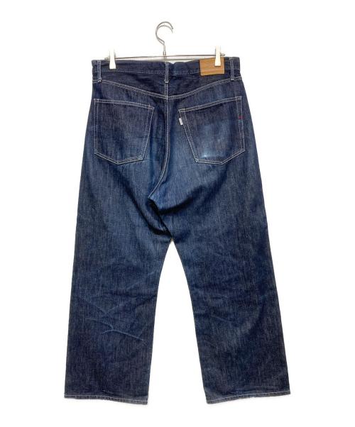 Graphpaper（グラフペーパー）Graphpaper (グラフペーパー) Selvage Denim Five Pocket Wide Straight Pants インディゴ サイズ:3の古着・服飾アイテム