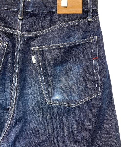 Graphpaper（グラフペーパー）Graphpaper (グラフペーパー) Selvage Denim Five Pocket Wide Straight Pants インディゴ サイズ:3の古着・服飾アイテム