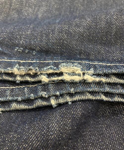 Graphpaper（グラフペーパー）Graphpaper (グラフペーパー) Selvage Denim Five Pocket Wide Straight Pants インディゴ サイズ:3の古着・服飾アイテム