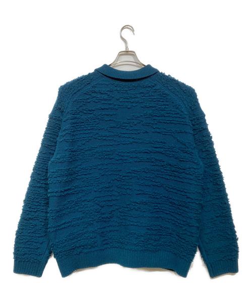 YOKE（ヨーク）YOKE (ヨーク) FRONT ZIP CARDIGAN グリーン サイズ:3の古着・服飾アイテム