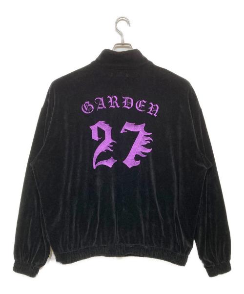27CIRCUS（27サーカス）27CIRCUS (27サーカス) ベロアジャケット ブラック サイズ:Lの古着・服飾アイテム