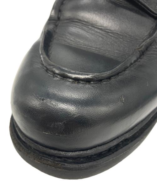 PARABOOT（パラブーツ）PARABOOT (パラブーツ) CHAMBORD Uチップ シューズ ブラック サイズ:6.5の古着・服飾アイテム