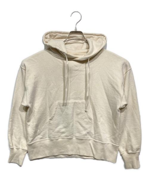 T.T TAIGA TAKAHASHI（タイガ・タカハシ）T.T TAIGA TAKAHASHI (タイガ・タカハシ) Hooded Sweat Shirt ベージュ サイズ:38の古着・服飾アイテム
