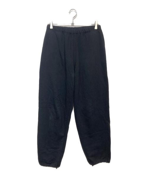 COMOLI（コモリ）COMOLI (コモリ) コットン裏毛 パンツ ブラック サイズ:1の古着・服飾アイテム
