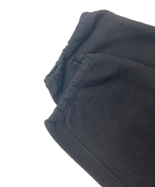 COMOLI（コモリ）COMOLI (コモリ) コットン裏毛 パンツ ブラック サイズ:1の古着・服飾アイテム