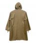 AURALEE (オーラリー) LIGHT MELTON LONG HOODED COAT ブラウン サイズ:3：13000円