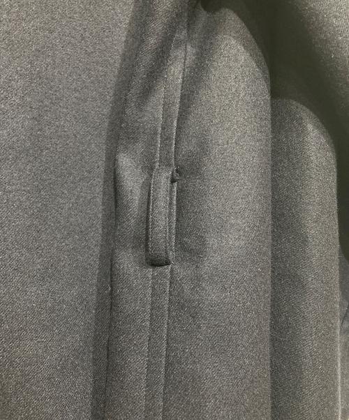 AURALEE（オーラリー）AURALEE (オーラリー) LIGHT MELTON LONG HOODED COAT ネイビー サイズ:3の古着・服飾アイテム