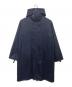 AURALEE（オーラリー）の古着「LIGHT MELTON LONG HOODED COAT」｜ネイビー