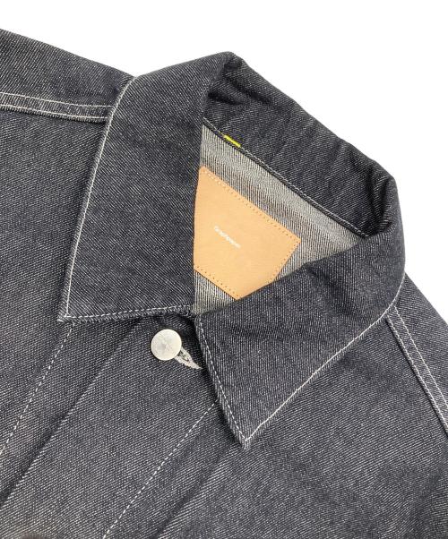 Graphpaper（グラフペーパー）Graphpaper (グラフペーパー) Colorfast Denim Trucker Jacket ブラック サイズ:1の古着・服飾アイテム