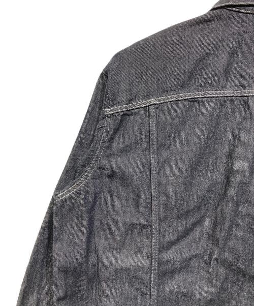 Graphpaper（グラフペーパー）Graphpaper (グラフペーパー) Colorfast Denim Trucker Jacket ブラック サイズ:1の古着・服飾アイテム