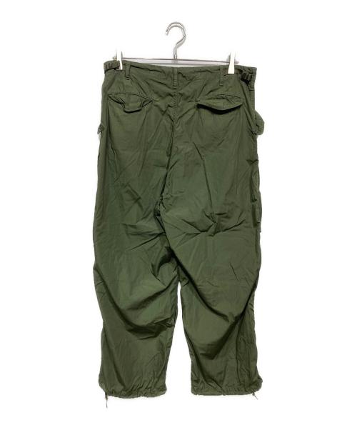 Graphpaper（グラフペーパー）Graphpaper (グラフペーパー) Garment Dyed Poplin Military Pants グリーン サイズ:1の古着・服飾アイテム