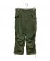 Graphpaper（グラフペーパー）の古着「Garment Dyed Poplin Military Pants」｜グリーン