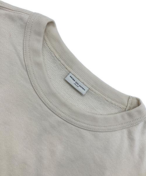 DRIES VAN NOTEN（ドリスヴァンノッテン）DRIES VAN NOTEN (ドリスヴァンノッテン) スウェット ベージュ サイズ:Sの古着・服飾アイテム
