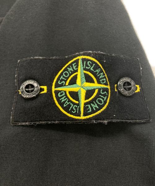 STONE ISLAND（ストーンアイランド）STONE ISLAND (ストーンアイランド) クルーネックカットソー ブラック サイズ:Lの古着・服飾アイテム