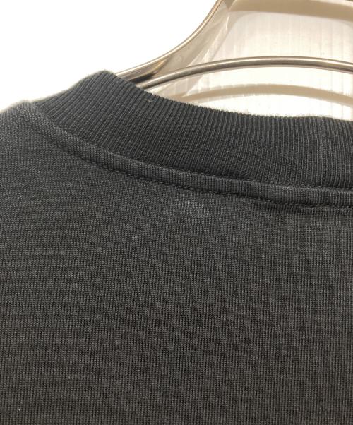 STONE ISLAND（ストーンアイランド）STONE ISLAND (ストーンアイランド) クルーネックカットソー ブラック サイズ:Lの古着・服飾アイテム