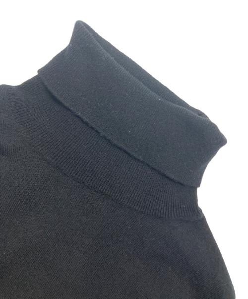 Maison Margiela（メゾンマルジェラ）Maison Margiela (メゾンマルジェラ) タートルネックエルボーパッチセーター ブラック サイズ:Sの古着・服飾アイテム