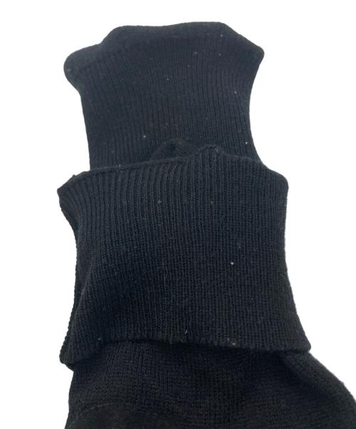 Maison Margiela（メゾンマルジェラ）Maison Margiela (メゾンマルジェラ) タートルネックエルボーパッチセーター ブラック サイズ:Sの古着・服飾アイテム