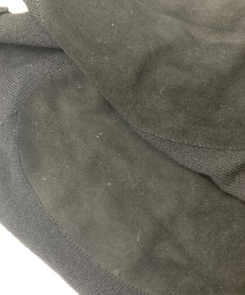 Maison Margiela（メゾンマルジェラ）Maison Margiela (メゾンマルジェラ) タートルネックエルボーパッチセーター ブラック サイズ:Sの古着・服飾アイテム
