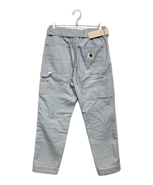 Carhartt WIP（カーハート ワーク イン プログレス）Carhartt WIP (カーハート ワーク イン プログレス) sacai (サカイ) Canvas Pants ブルー サイズ:1の古着・服飾アイテム