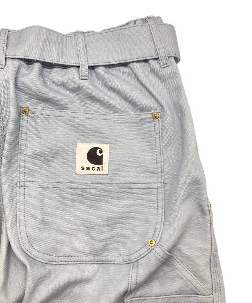 Carhartt WIP（カーハート ワーク イン プログレス）Carhartt WIP (カーハート ワーク イン プログレス) sacai (サカイ) Canvas Pants ブルー サイズ:1の古着・服飾アイテム
