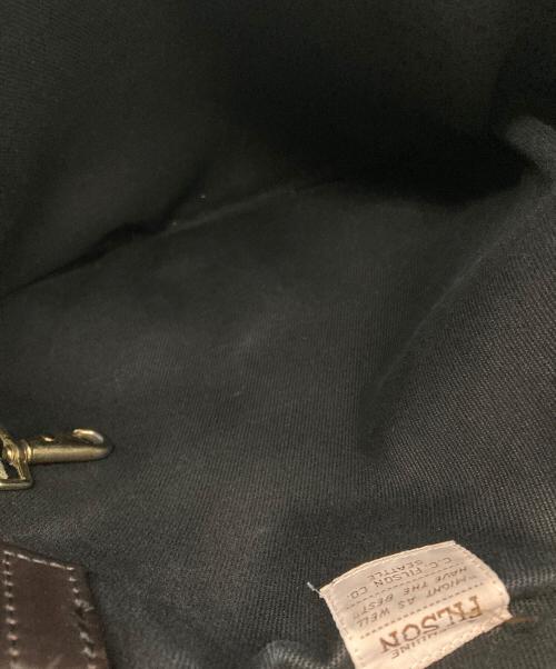 FILSON（フィルソン）FILSON (フィルソン) レザーハンドルトートバッグ ブラックの古着・服飾アイテム