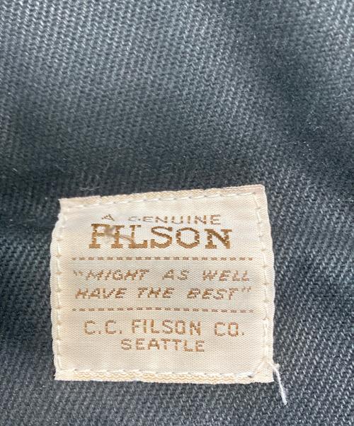 FILSON（フィルソン）FILSON (フィルソン) レザーハンドルトートバッグ ブラックの古着・服飾アイテム
