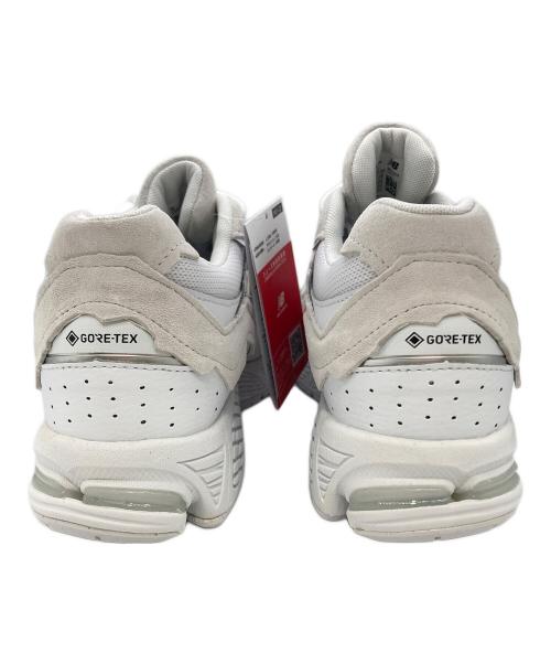 NEW BALANCE（ニューバランス）NEW BALANCE (ニューバランス) スニーカー ホワイト×グレー サイズ:28.5 未使用品の古着・服飾アイテム