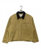AMBUSHアンブッシュ）の古着「Denim jacket Canvas Work Jacket」｜ベージュ
