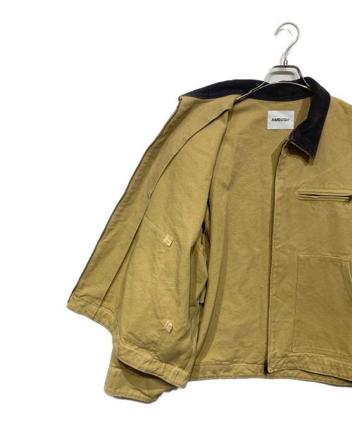 AMBUSH（アンブッシュ）AMBUSH (アンブッシュ) Denim jacket Canvas Work Jacket ベージュ サイズ:Mの古着・服飾アイテム
