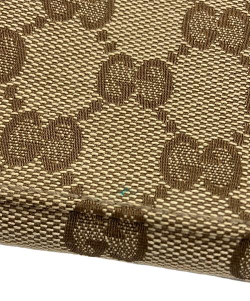GUCCI（グッチ）GUCCI (グッチ) ウェビングライン マザーズバッグ ベージュの古着・服飾アイテム