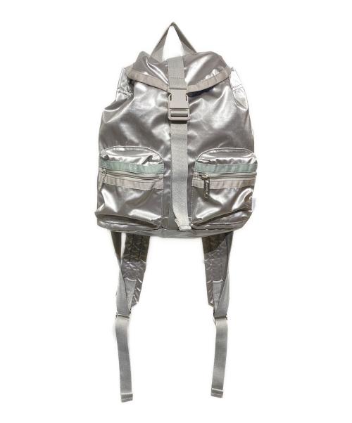 LeSportsac（レスポートサック）LeSportsac (レスポートサック) Snidel (スナイデル) SMALL VOYAGER MH ミニリュック シルバーの古着・服飾アイテム