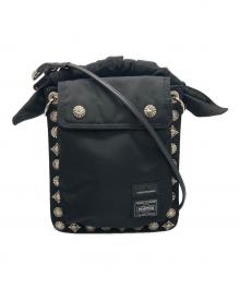 PORTER×TOGA ARCHIVES（ポーター×トーガアーカイブス）の古着「SHOULDER POUCH」｜ブラック