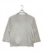 COMOLIコモリ）の古着「フットボールTシャツ」｜グレー