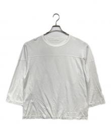 COMOLI（コモリ）の古着「フットボールTシャツ」｜ホワイト