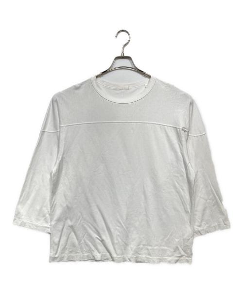COMOLI（コモリ）COMOLI (コモリ) フットボールTシャツ ホワイト サイズ:2の古着・服飾アイテム