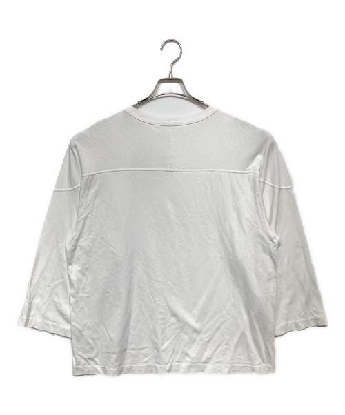 COMOLI（コモリ）COMOLI (コモリ) フットボールTシャツ ホワイト サイズ:2の古着・服飾アイテム