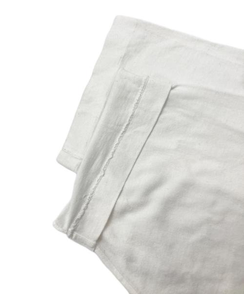 COMOLI（コモリ）COMOLI (コモリ) フットボールTシャツ ホワイト サイズ:2の古着・服飾アイテム