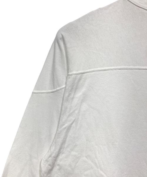 COMOLI（コモリ）COMOLI (コモリ) フットボールTシャツ ホワイト サイズ:2の古着・服飾アイテム