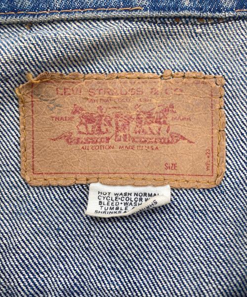 LEVI'S（リーバイス）LEVI'S (リーバイス) 4thタイプ デニムトラッカージャケット インディゴ サイズ:不明の古着・服飾アイテム