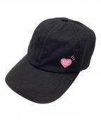 HUMAN MADEヒューマンメイド）の古着「6Panel Twill Cap Harajuku」｜ブラック
