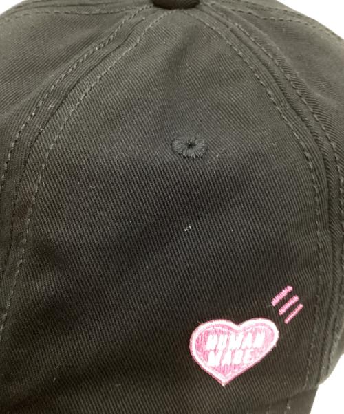 HUMAN MADE（ヒューマンメイド）HUMAN MADE (ヒューマンメイド) 6Panel Twill Cap Harajuku ブラックの古着・服飾アイテム