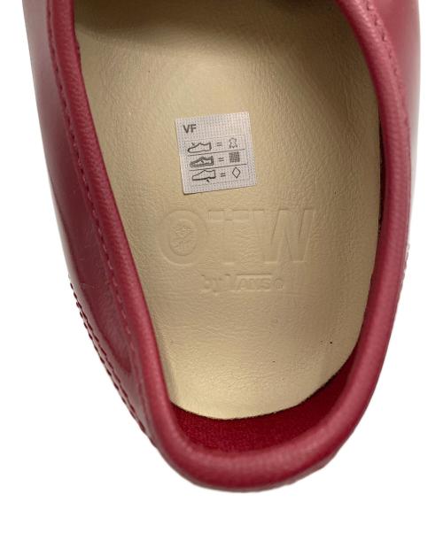 VANS（ヴァンズ）VANS (ヴァンズ) OTW オーセンティック 44 Siped Vibram ブローグ レッド×ブラック サイズ:27 未使用品の古着・服飾アイテム