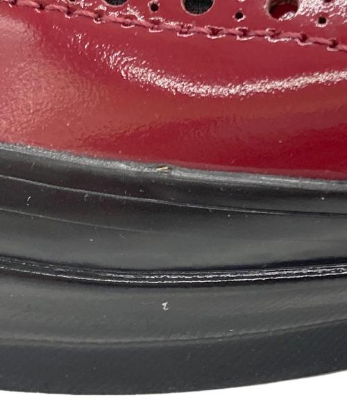 VANS（ヴァンズ）VANS (ヴァンズ) OTW オーセンティック 44 Siped Vibram ブローグ レッド×ブラック サイズ:27 未使用品の古着・服飾アイテム