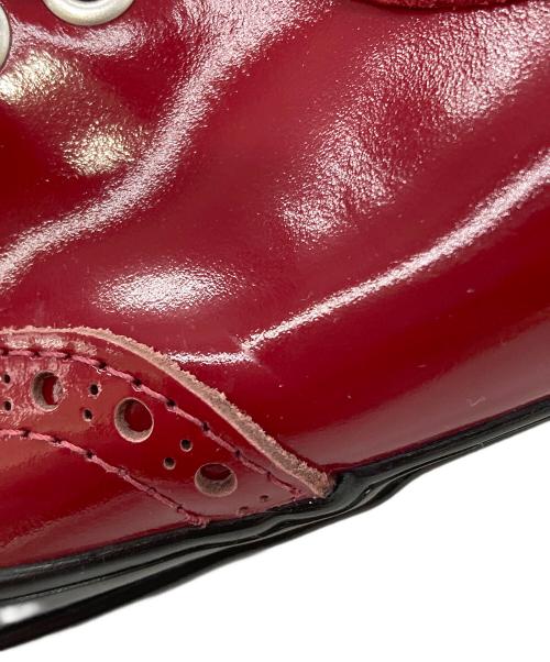 VANS（ヴァンズ）VANS (ヴァンズ) OTW オーセンティック 44 Siped Vibram ブローグ レッド×ブラック サイズ:27 未使用品の古着・服飾アイテム