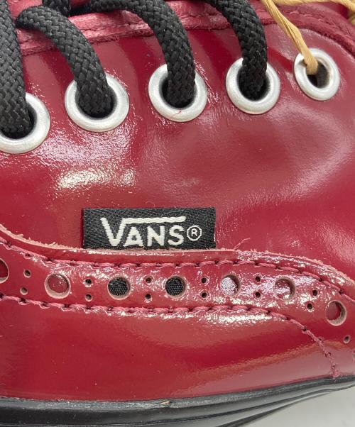 VANS（ヴァンズ）VANS (ヴァンズ) OTW オーセンティック 44 Siped Vibram ブローグ レッド×ブラック サイズ:27 未使用品の古着・服飾アイテム