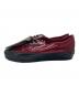 VANS (ヴァンズ) OTW オーセンティック 44 Siped Vibram ブローグ レッド×ブラック サイズ:27 未使用品：12000円