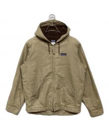 Patagonia（パタゴニア）の古着「ラインドキャンバスフーディー」｜ベージュ