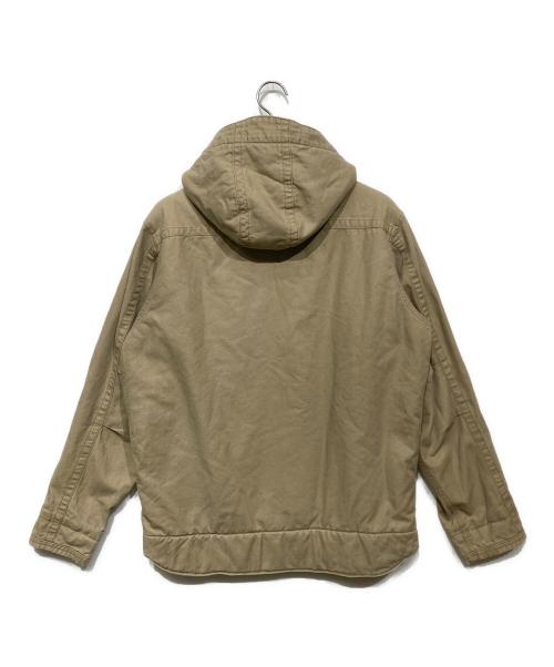Patagonia（パタゴニア）Patagonia (パタゴニア) ラインドキャンバスフーディー ベージュ サイズ:Mの古着・服飾アイテム