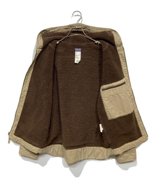 Patagonia（パタゴニア）Patagonia (パタゴニア) ラインドキャンバスフーディー ベージュ サイズ:Mの古着・服飾アイテム