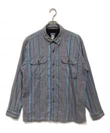 Patagonia（パタゴニア）の古着「フラニガンシャツ」｜グレー